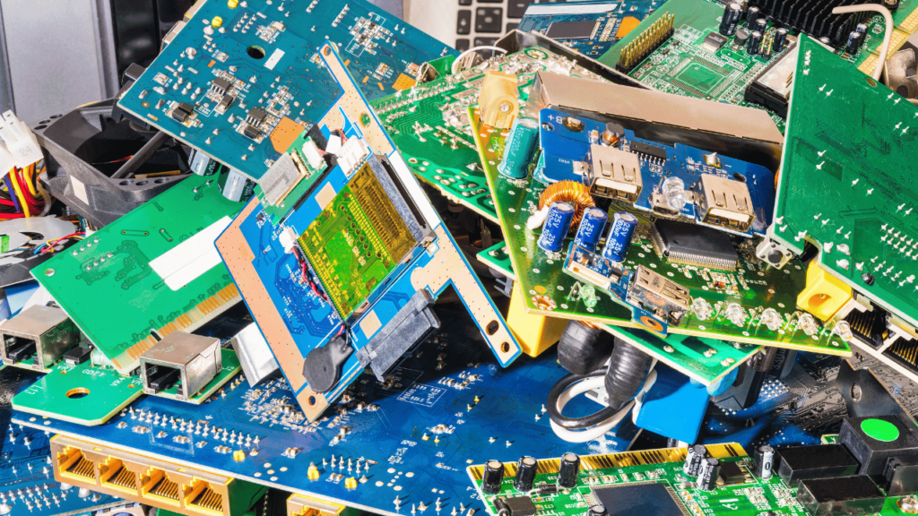Sorting and processing of e-waste