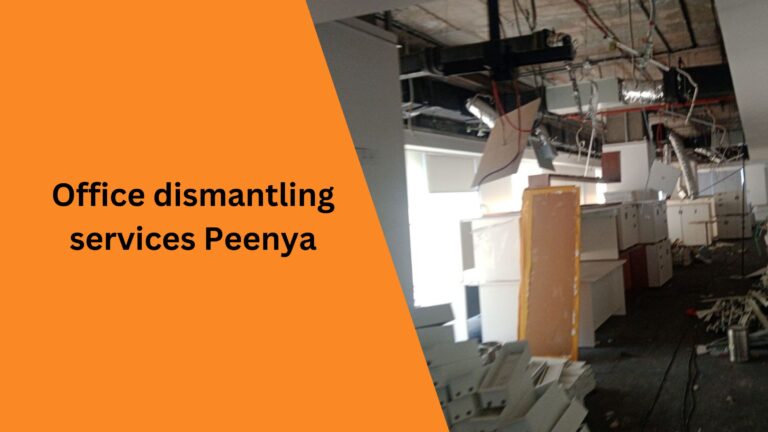 Office dismantling services Peenya