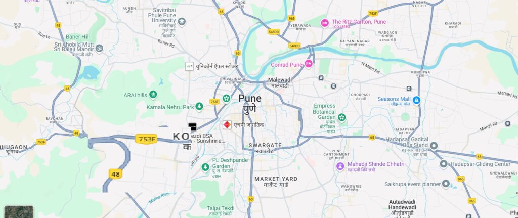 pune map